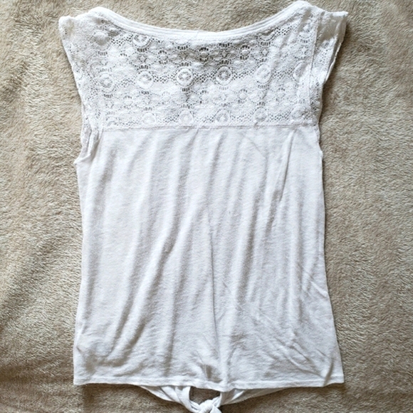 Aeropostale || white tank top - Picture 5 of 7